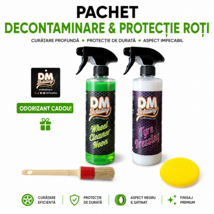 Pachet Curatare si Protectie Roti DM Detailing