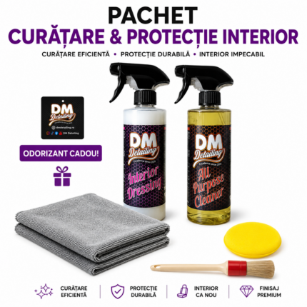 Pachet Curatare si Protectie Interior DM Detailing